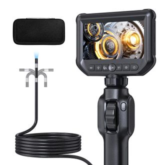 OEM Endoscopio Industrial Para Inspecci&oacute;n De Tuber&iacute;as - Endoscopio Qimic 1080p Ips De 4,3 Con 8 Led, Resistente Al Agua Ip67, C&aacute;mara Endosc&oacute;pica, Boroscop