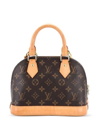 Louis Vuitton Alma Handbag Monogram Canvas BB crossbody bag - women - Fabric - One Size - Brown