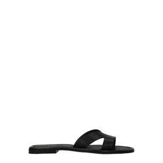 Kenzo Leren Slip-on Sandalen
