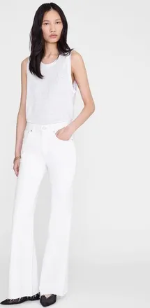 Anine Bing Wyatt Jean in White at Nordstrom, Size 30