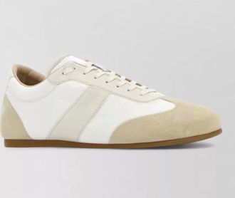 Christophe Lemaire soft runner sneakers low top suede rubber