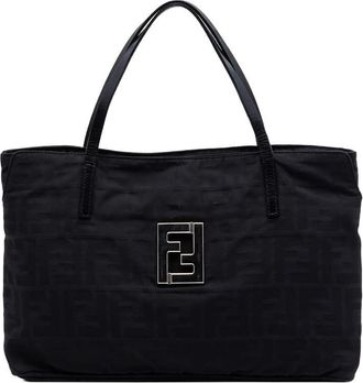 Fendi Pre-owned Fendi Zucca Nylon Handbag Ladies YC4MJ0IYWKMFCD22