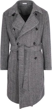 Breras Milano Breras, Uomo, Cappotti, Grigio, L, new