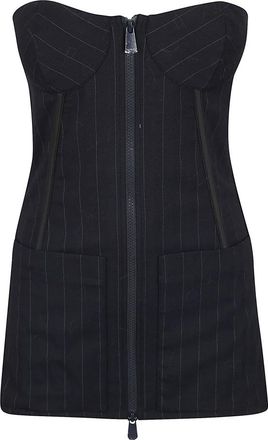 Pinko Pinko, Dames, Tops, Blauw, Maat: S Poliester