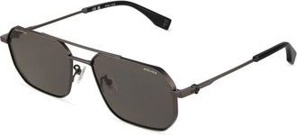 Police Splu 74 584P Zonnebril - Heren - Zonnebrillen - Zwart - 58 MM - Accessoires
