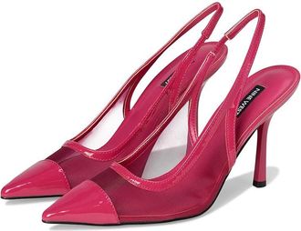 Nine West Jermain Womens Shoes Pink : 6.5 M, Faux Leather/Textile