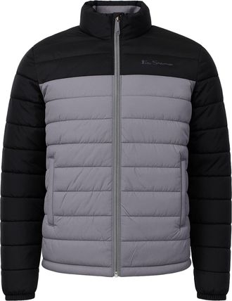Ben Sherman Signature Mens Grey Padded Jacket Polyamide - Size X-Large