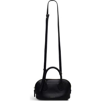 Radley London The Muriel Micro Ziptop Satchel Bag in Black at Nordstrom