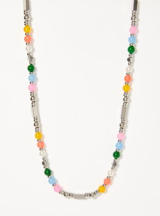 Le 31 Mens Mixed-bead necklace