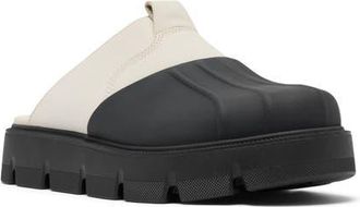 Sorel Rein CB Clog in Chalk/Black at Nordstrom, Size 7