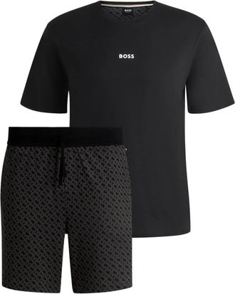 HUGO BOSS Hombre, Pijama, Negro, Talla: 2XL