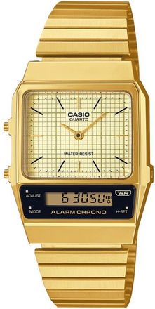 Casio Vintage Analog/Digital Bracelet Watch, 40.7mm &times; 32.1mm in Gold at Nordstrom