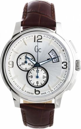 Guess Mens Classica Silver Dial Watch