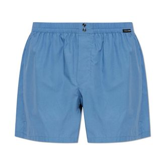 Dolce & Gabbana Bottoms, male, Blue, Size: XL Underwear Shorts