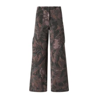 Pinko Pantalones Haiku - Trousers - Mujer - Marr&oacute;n - XS