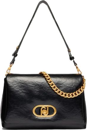 Liu Jo Tassen, Dames, Zwart, ONE Size, Crossbody Schoudertas