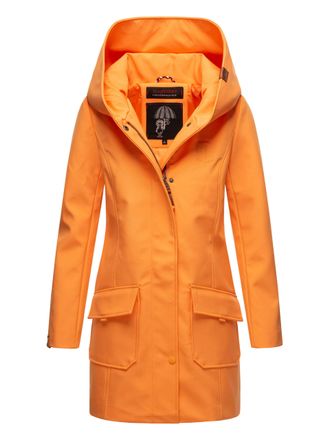 Marikoo dames softshelljas - Mayleen, waterafstotend met capuchon