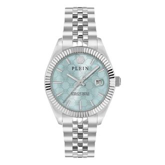 Philipp Plein Date Superlative - Dames - Horloges - Grijs - ONE Size - Leer - Accessoires