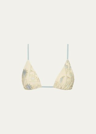 Sir. Cecile String Triangle Bikini Top