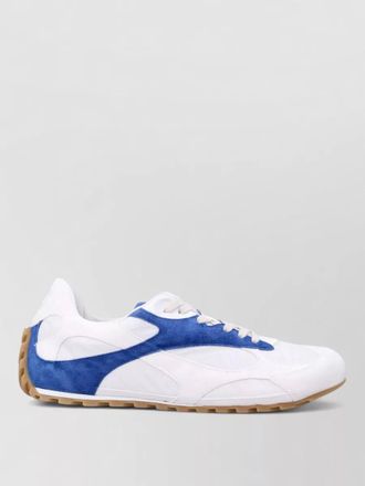 Bottega Veneta orbit flash mesh suede sneakers