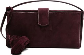 Magda Butrym Clutch Apolonia con decorazione - Rosso
