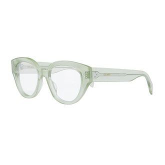 Celine CL50132I081 Cat-Eye Acetate Eyeglasses - Green