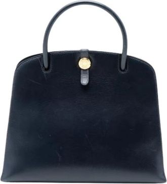 Herm&egrave;s Pre-owned Dalvy 30 - Dames - Vintage Handtas - Blauw - ONE Size - Vintage