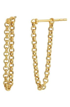 Bony Levy BLG 14K Gold Chain Drop Earrings in 14K Yellow Gold at Nordstrom