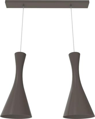 Lumicom Jaqueline L&aacute;mpara De Techo Lineal Brillo 2xe27