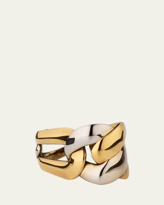 Alexander McQueen Double Chain Ring