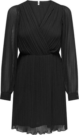 Only Korte pliss&eacute;jurk