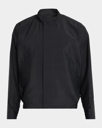 Issey Miyake Men & apos;s Fluent Stand Collar Jacket