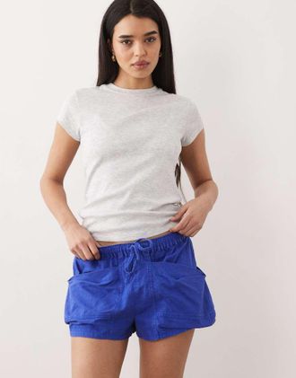 Free People Good Fortune - Pantaloncini blu