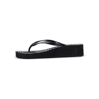 Freddy Infradito platform donna con stampa tropicale e loghi