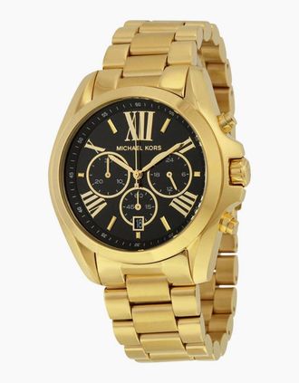 Michael Kors Womens Michael Kors MK5739 Bradshaw Chronograph Ladies Watch - Black