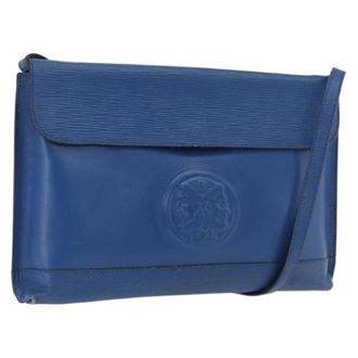 Fendi Pre-owned Vintage Shoulder Bag - Dames - Pre-owned - Blauw - Maat: ONE Size Leer