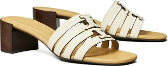 Tory Burch Ines Cage Slide Sandal in Light Cream /Shortbread at Nordstrom, Size 10.5