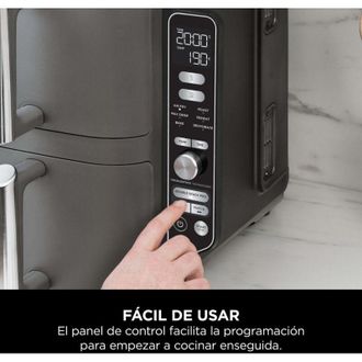 Ninja Freidora Sin Aceite Ninja Sl400eu Vertical 9,5l (4,75+4,75l)