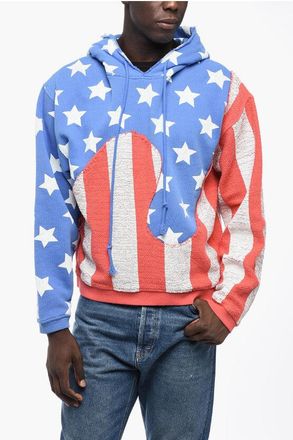 ERL All-Over Printed Cotton Hoodie size M