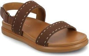 Journee Collection Milie Platform Sandal in Brown at Nordstrom Rack, Size 7.5