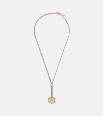 Foundrae Amate True Love 18kt gold chain necklace with diamonds