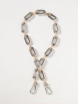 Loewe Tracolla a catena Donut in metallo con logo lettering inciso