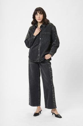 Kaffe Denim blouse KApetra Denim blouse Tight fit grey