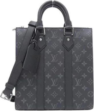 Louis Vuitton Pre-owned Sac Plat Cross Monogram Eclipse Schoudertas - Heren - Vintage Shopper - Zwart - ONE Size - Vintage