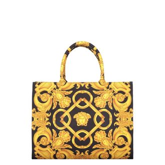 Versace Canvas Tote Bag