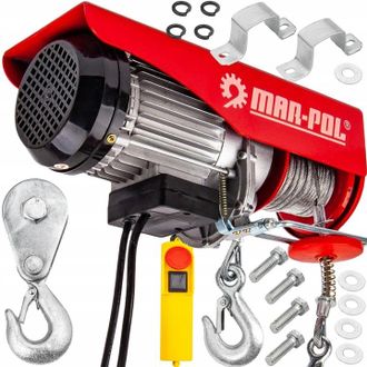 OEM Cabrestante El&eacute;ctrico De Cable De 800 Kg, 230 V, 12 M