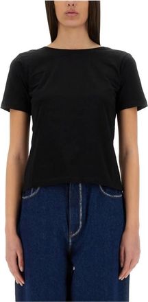 Nina Ricci Mujer, Camisetas, Negro, Talla: M