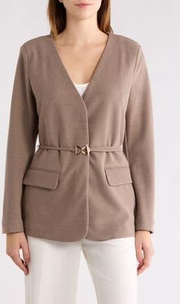 Vince Camuto Belted Jacket in Brown at Nordstrom Rack, Size X-Small
