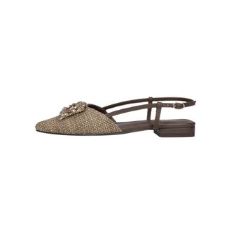 Notre-V Dames, Schoenen, Beige, Maat: 37 EU