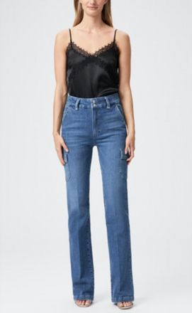 Paige Dion Cargo Pocket Jean In Concerto